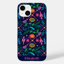 Fun Colourful Stylised Floral  iPhone / iPad case