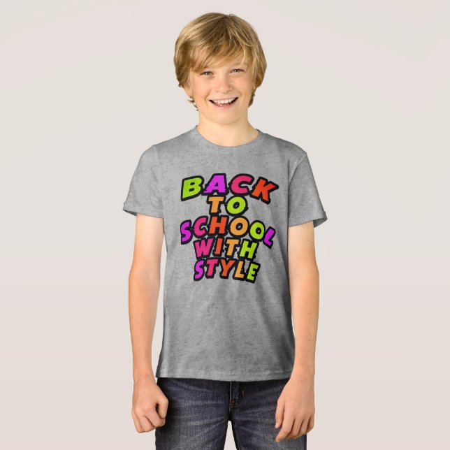 Fun Colourful Tee (Front Full)