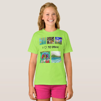 Fun Comic Illustration of Togetherness T-Shirt