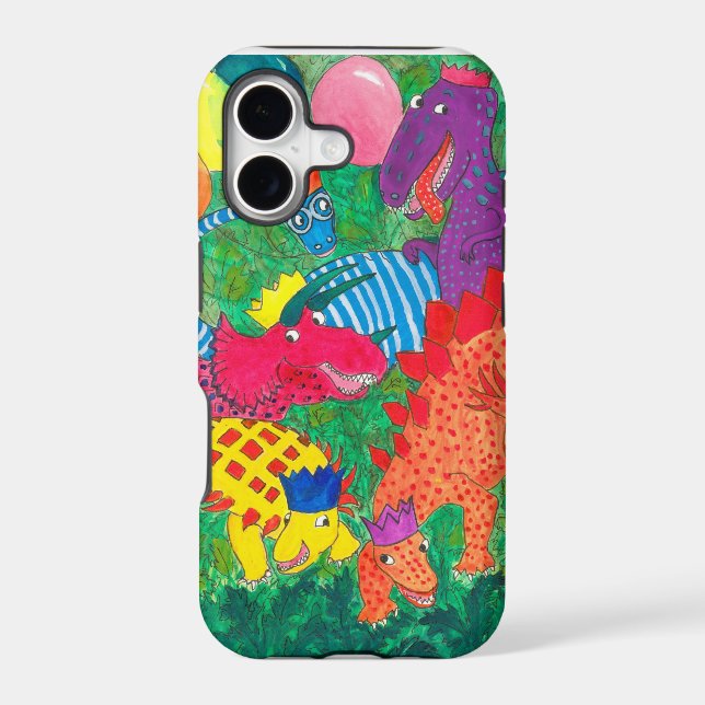 Fun Comical Brightly Coloured Monsters (Back)
