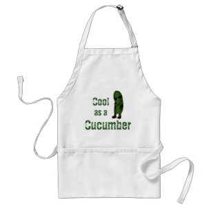 Fun Cool As A Cucumber Standard Apron