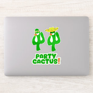 Fun Cool Party Cactus Set Stickers