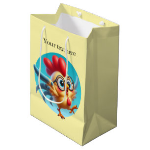 Fun Country chicken lovers Medium Gift Bag