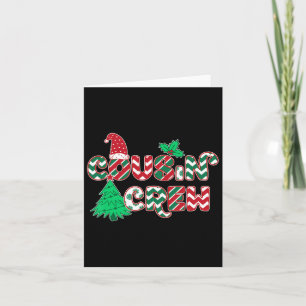 Fun Cousin Crew Christmas  Card