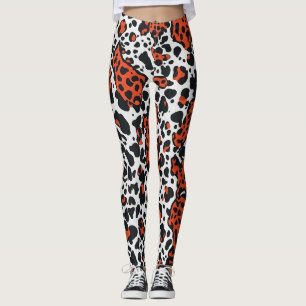 fun cow leggings