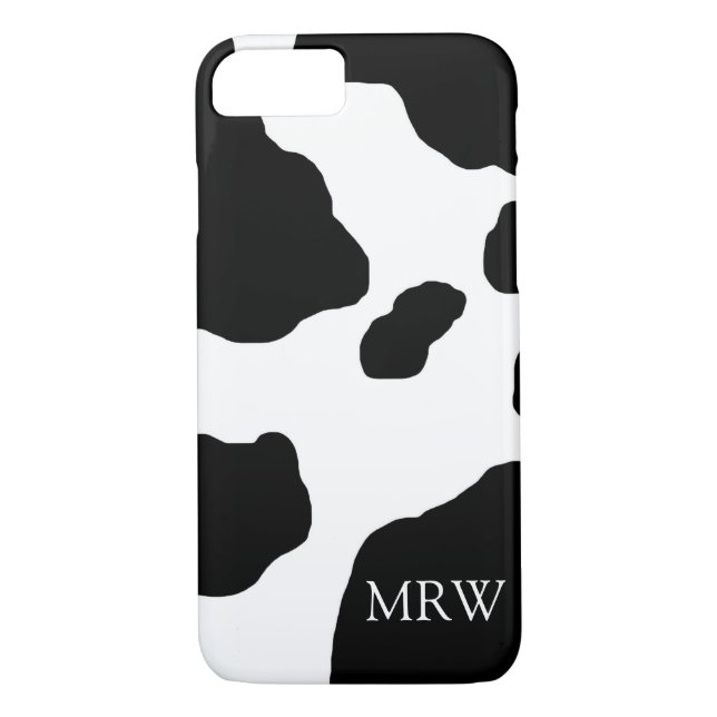 Fun Cow Print Cute Animal Personalised Case-Mate iPhone Case (Back)