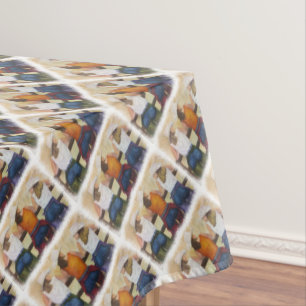 FUN COWGIRLS TABLECLOTH