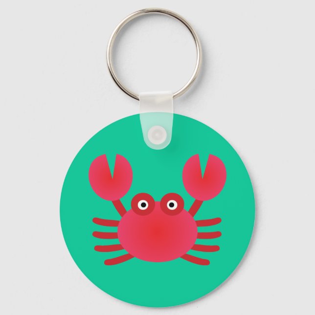 Fun Crab Key Ring (Front)