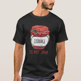 Fun Cribbage Card Game Lover Meme   Cute Cribbage T-Shirt