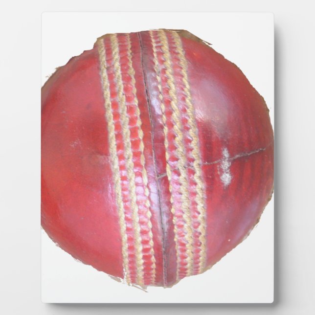 Fun Cricket Ball Design Plaque (Front)