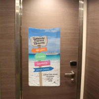 FUN Cruise Ship Decor Custom Cruise Door - 4 Ports
