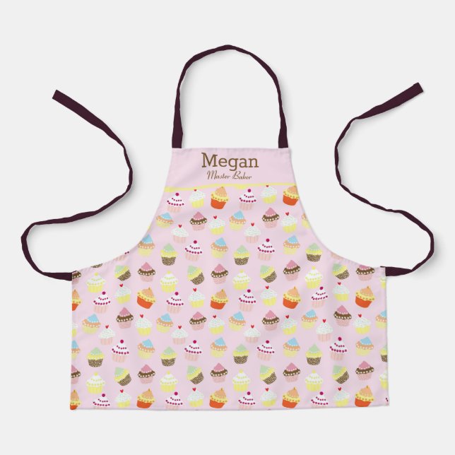 Fun Cupcakes Kids Apron (Front)