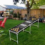 Fun Custom Champion Beer Pong Table<br><div class="desc">Show off your skills in style with this custom "champion" beer pong table,  personalized just for you.</div>