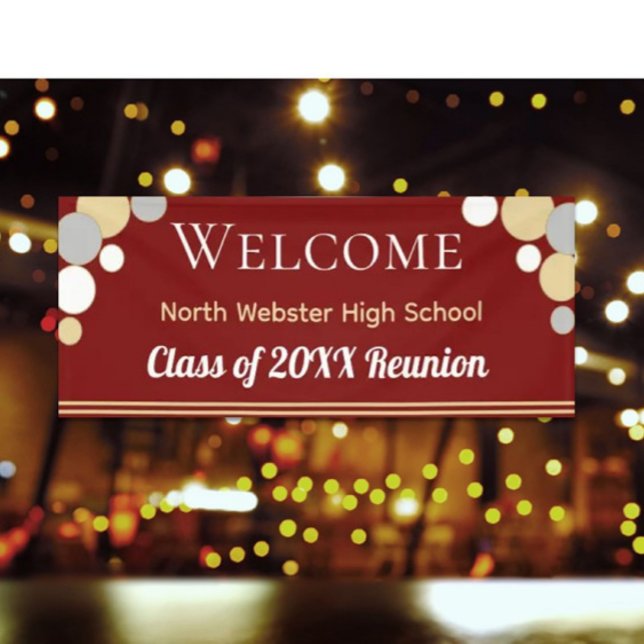 Fun, Custom class Reunion banner (Creator Uploaded)