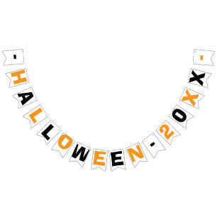 FUN! 🎃 Custom Halloween Bunting Banner – Persona