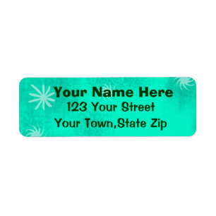 Fun Custom Personalised Return Address Labels