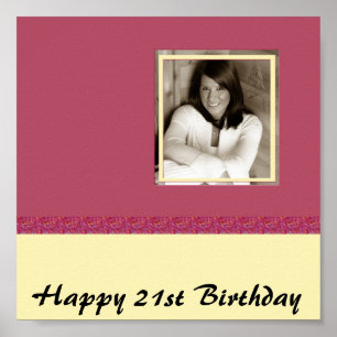 FUN CUSTOMIZABLE PHOTO AUTOGRAPH POSTER