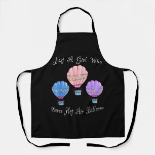 Fun Cute Hot Air Balloon Apron