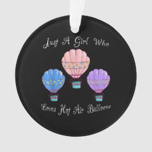 Fun Cute Hot Air Balloon Ornament