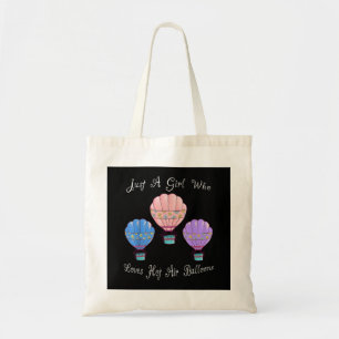 Fun Cute Hot Air Balloon Tote Bag
