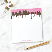 Fun Cute Ice Cream Drips Personalised w/Name