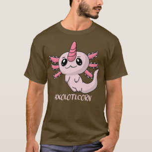 Fun Cute kawaii pink pastel aolotl aalotl anime fi T-Shirt