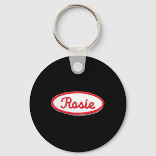 Fun Cute Rosie the Riveter  Feminist Costume  Key Ring