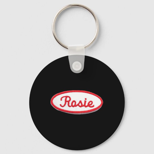 Fun Cute Rosie the Riveter  Feminist Costume  Key Ring (Front)