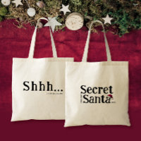 Fun Cute Shh It's A Surprise Secret Santa Red Hat 