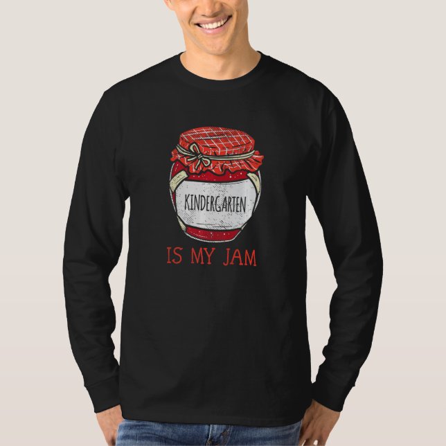 Fun Cute Teaching Kindergarten Teacher T-Shirt (Front)