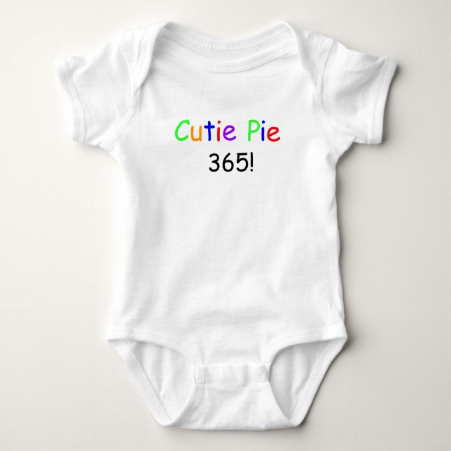 Fun Cutie Pie 365 Infant Shirt (Front)