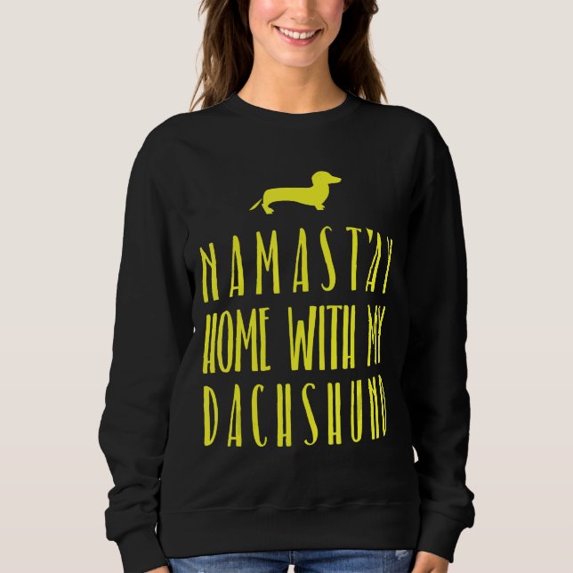 Fun Dachshund Shirt Dog Lover   (Front)