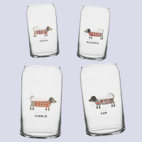 Fun Dachshund Wiener Sausage Dog Personalised Name