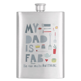 Fun Dad Hip Flask