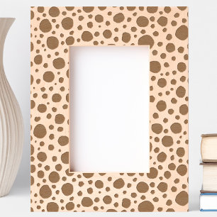 Fun Dalmatian Spots Pattern Etched Frames