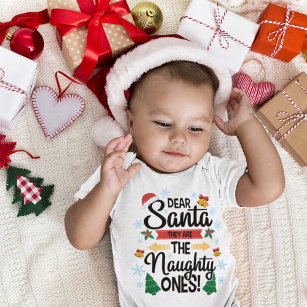 Funny christmas baby store outfits