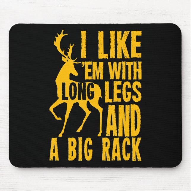 Fun Deer Hunting Quote Gift for Hunters  Mouse Mat (Front)