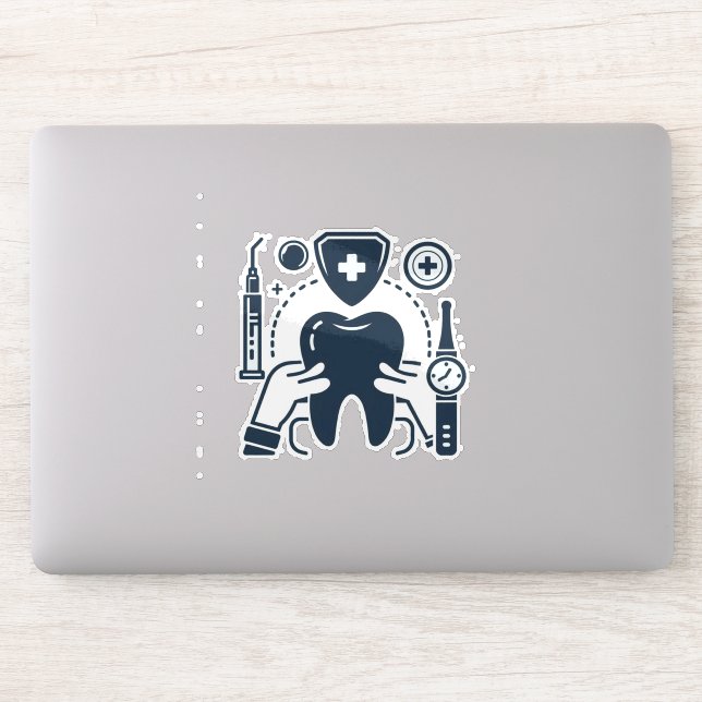 Fun Dentistry Stickers - Perfect for Dentist (Computer)