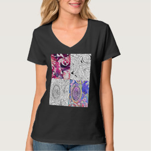 Fun design for femal t-shirt