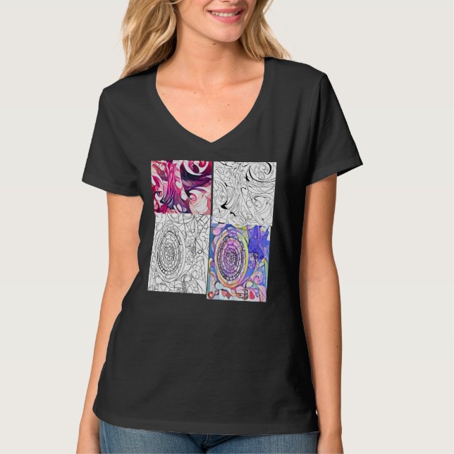 Fun design for femal t-shirt (Front)
