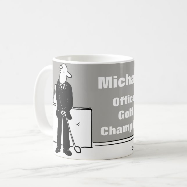 Fun Design for the Golf Lover Coffee Mug (Front Left)