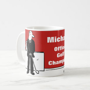 Fun Design for the Office Golf Lover Coffee Mug