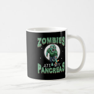 Fun Diabetes Awareness Zombies Ate My Pancreas Tee Coffee Mug