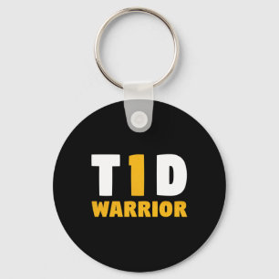 Fun Diabetic Type 1 Diabetes Awareness T1d Quote Key Ring