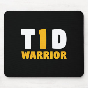 Fun Diabetic Type 1 Diabetes Awareness T1d Quote Mouse Mat