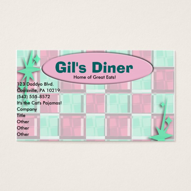 Fun Diner Style (Front)
