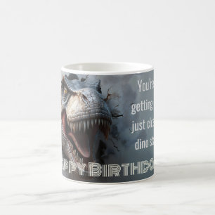 Fun Dino T-rex birthday design Coffee Mug