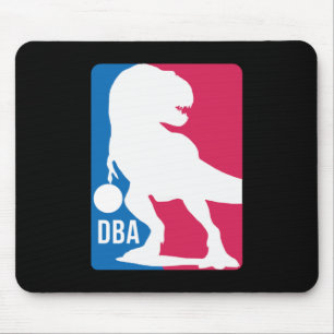 Fun Dinosaur Basketball Mouse Mat