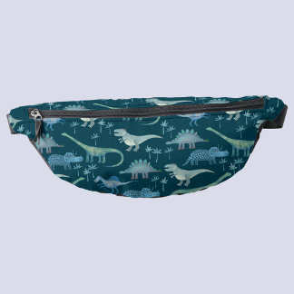 Fun Dinosaur Pattern Bum Bags