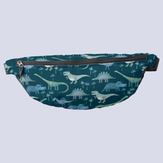 Fun Dinosaur Pattern Bum Bags (Fun dinosaur pattern fanny pack)